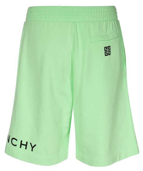 Reflective GIVENCHY bermuda shorts in felpa 